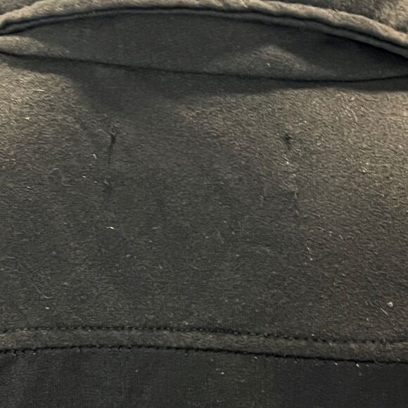 NEU Look Women's Jacket Long Sleeve Pockets Size 1X Black Collared - Picture 5 of 12